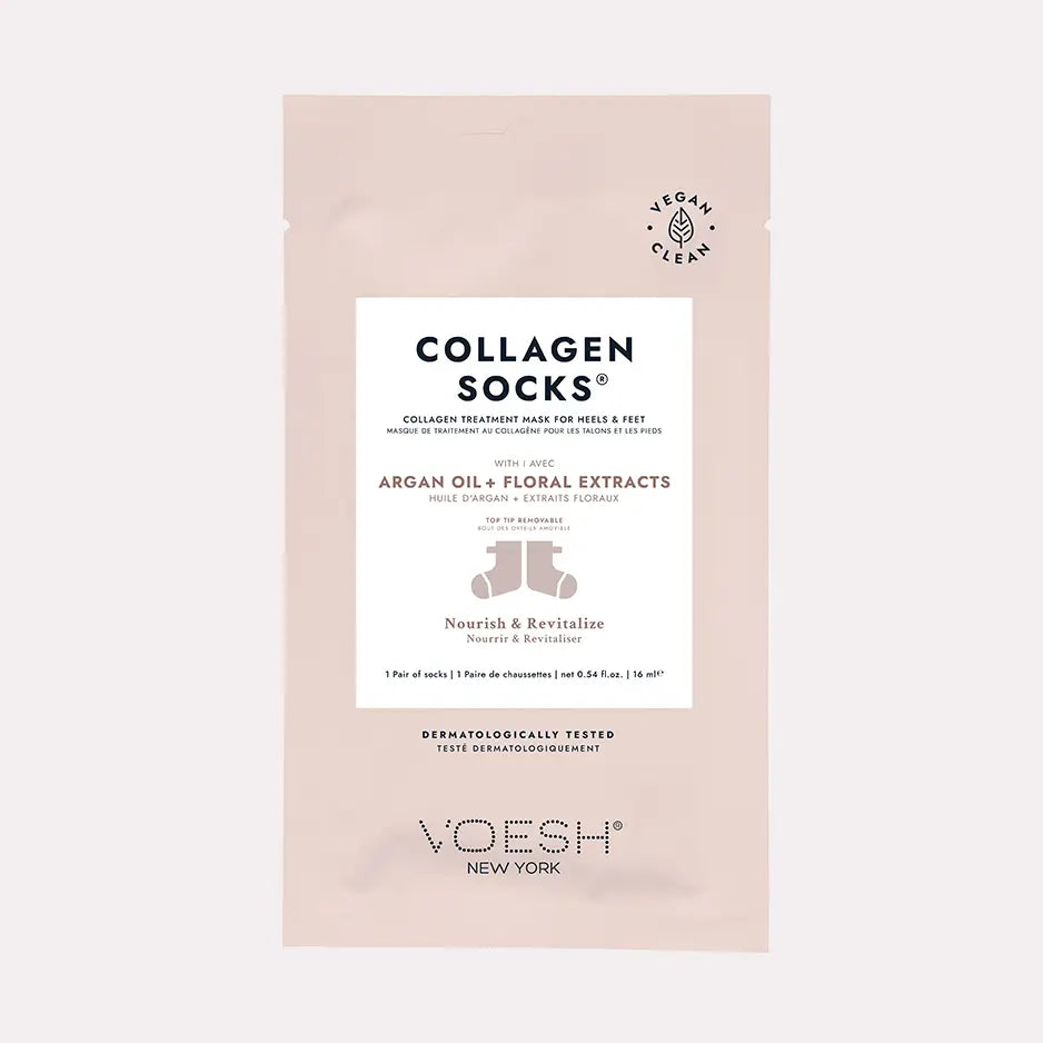 Collagen Socks with Argan Oil + Floral Extracts