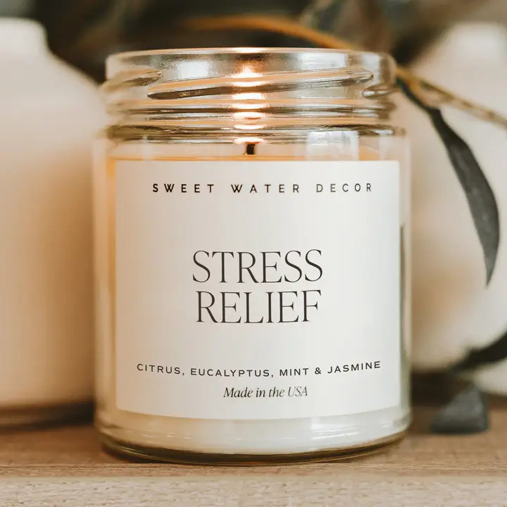 Stress Relief 9 oz Soy Candle