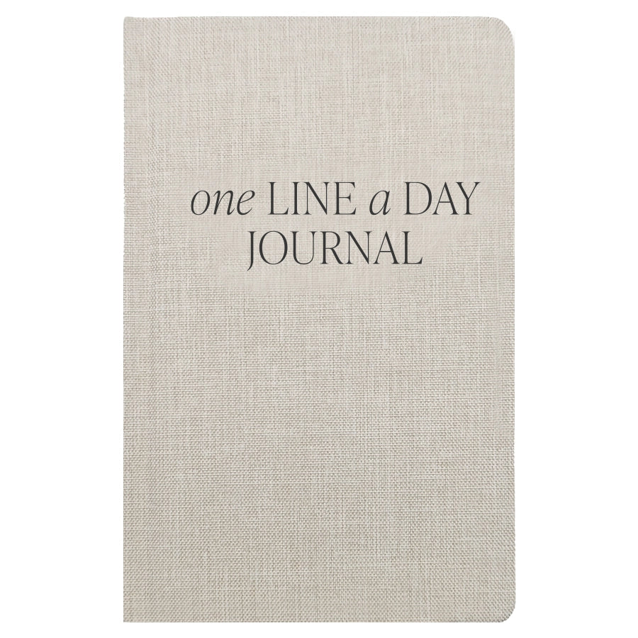 One Line A Day Fabric Journal
