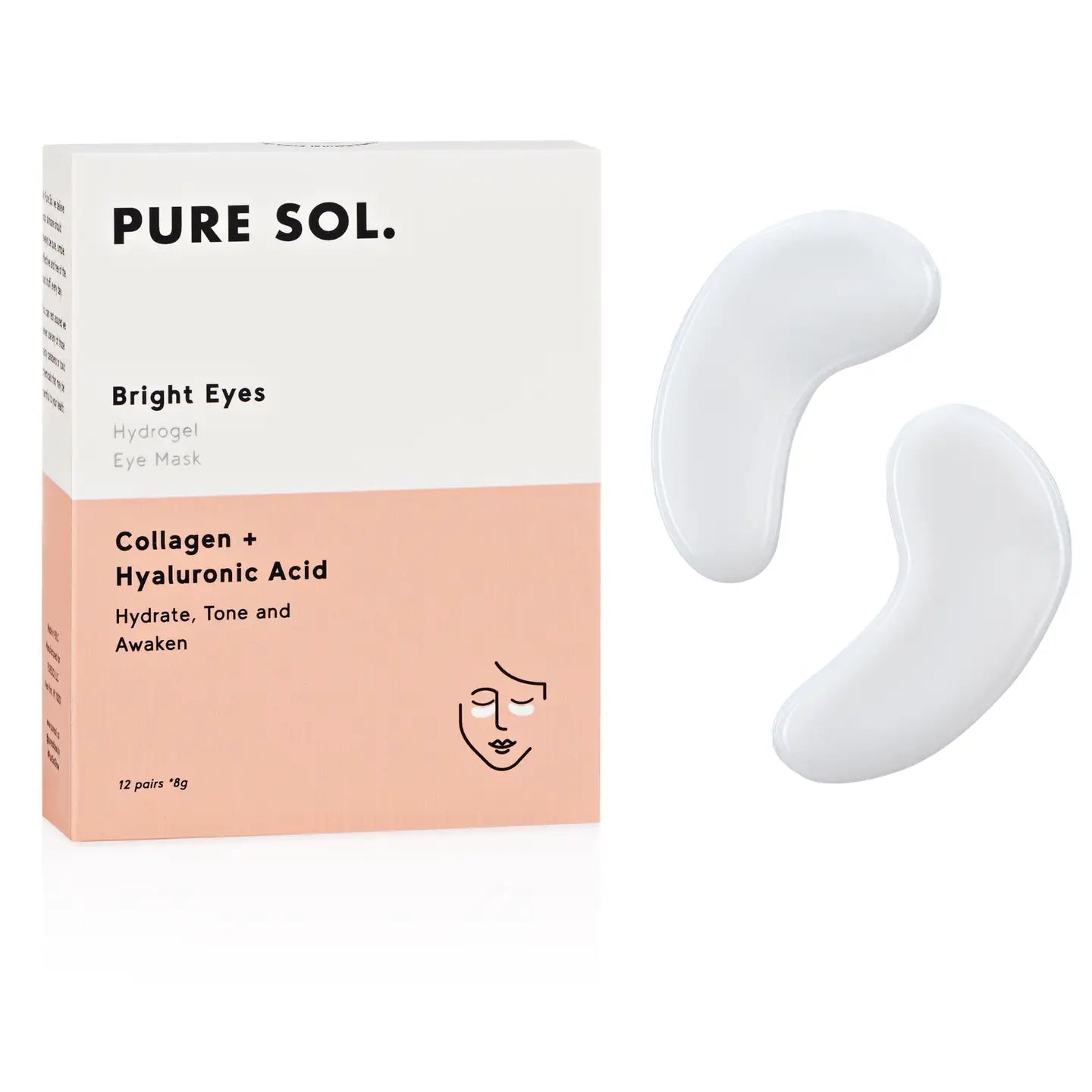 Bright Eyes - Hydrogel Eye Patch Collagen & Hyaluronic Acid