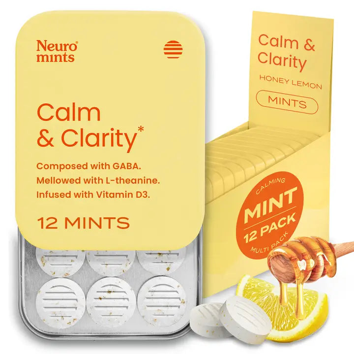 Calm and Clarity Mints | Honey Lemon