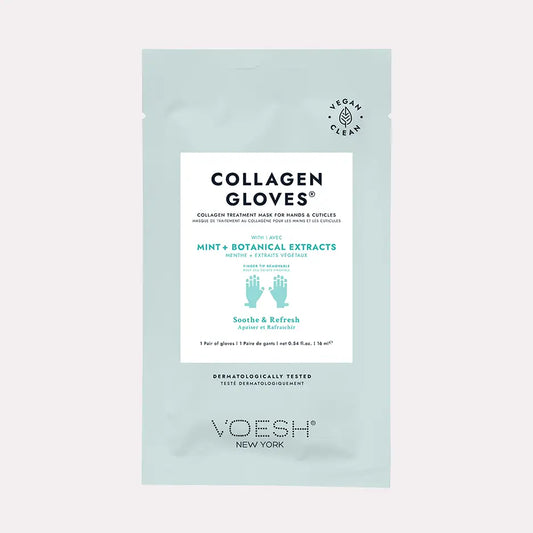 Collagen Gloves with Mint + Botanical Extracts
