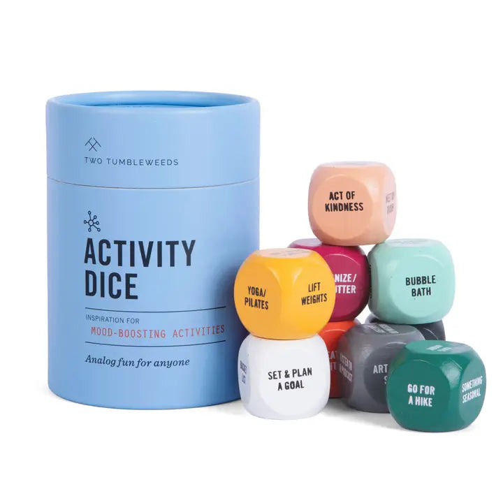 Activity Dice - Inspiration For Mood-Boosting Activities