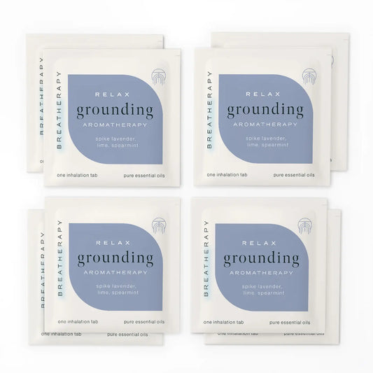 Grounding Performance Anxiety Inhaler Patches (8pack)