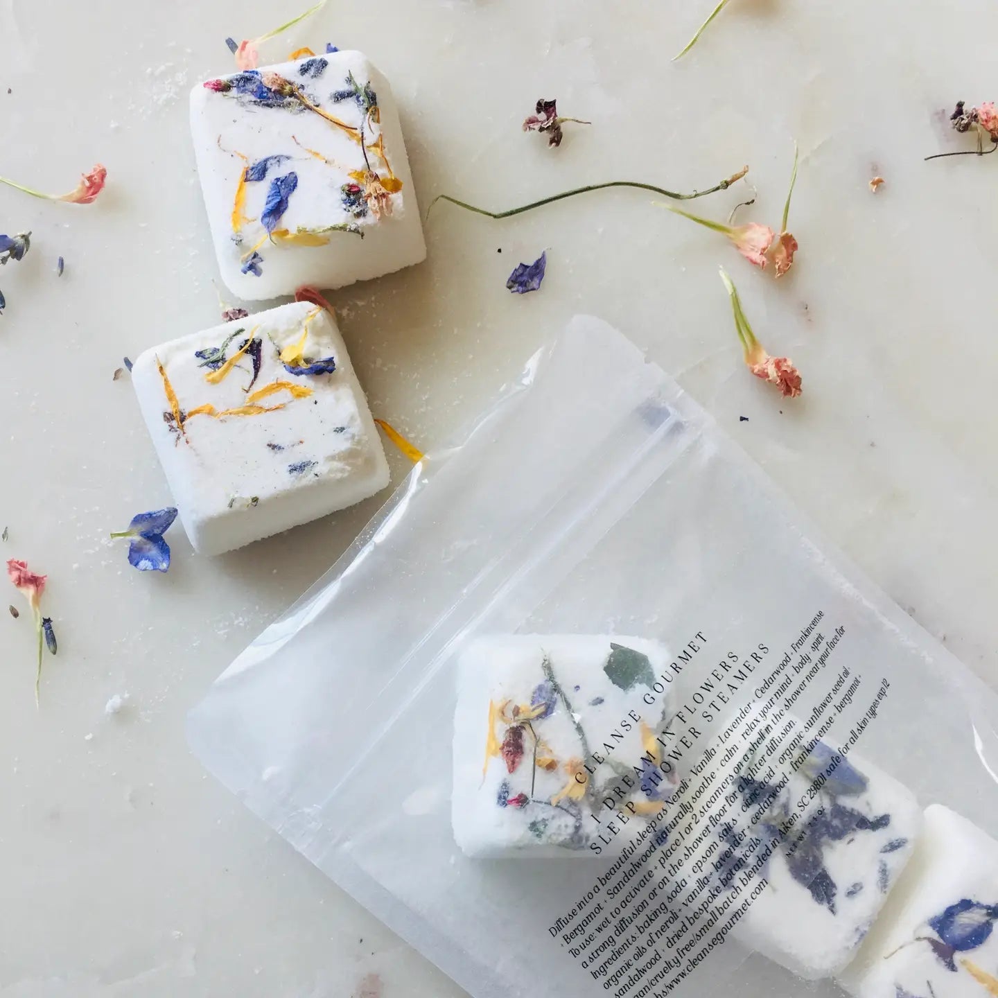 I Dream in Flowers Sleep Shower Steamers